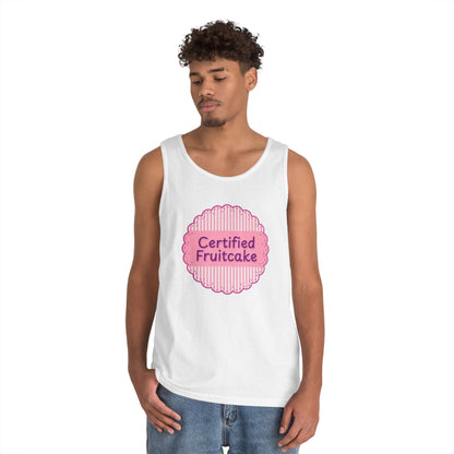 Certified Fruitcake Unisex Heavy Cotton Tank Top
