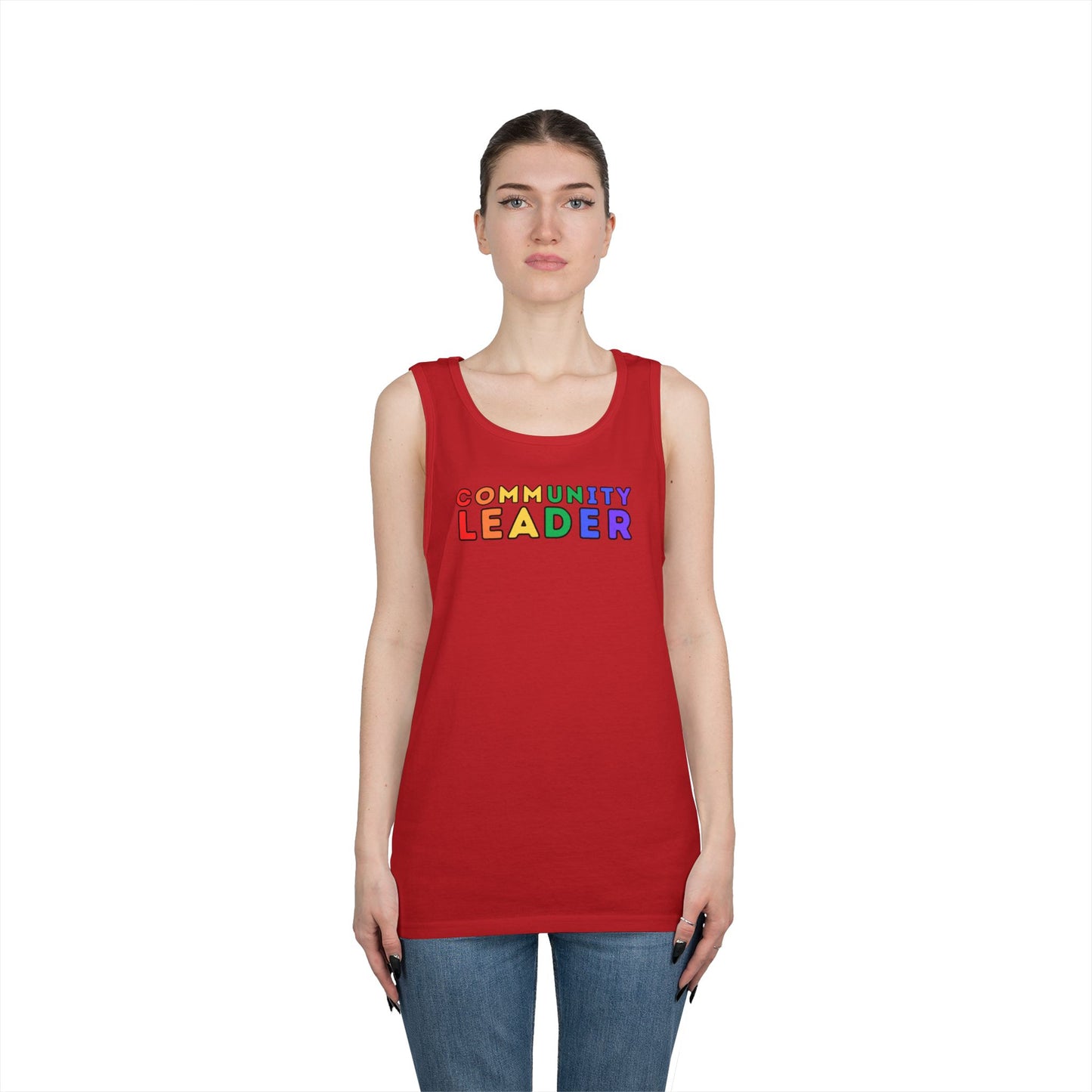 Community Leader Unisex Heavy Cotton Tank Top