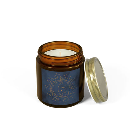Cosmic Comforts Scented Candles, Coconut Apricot Wax (4oz, 9oz)