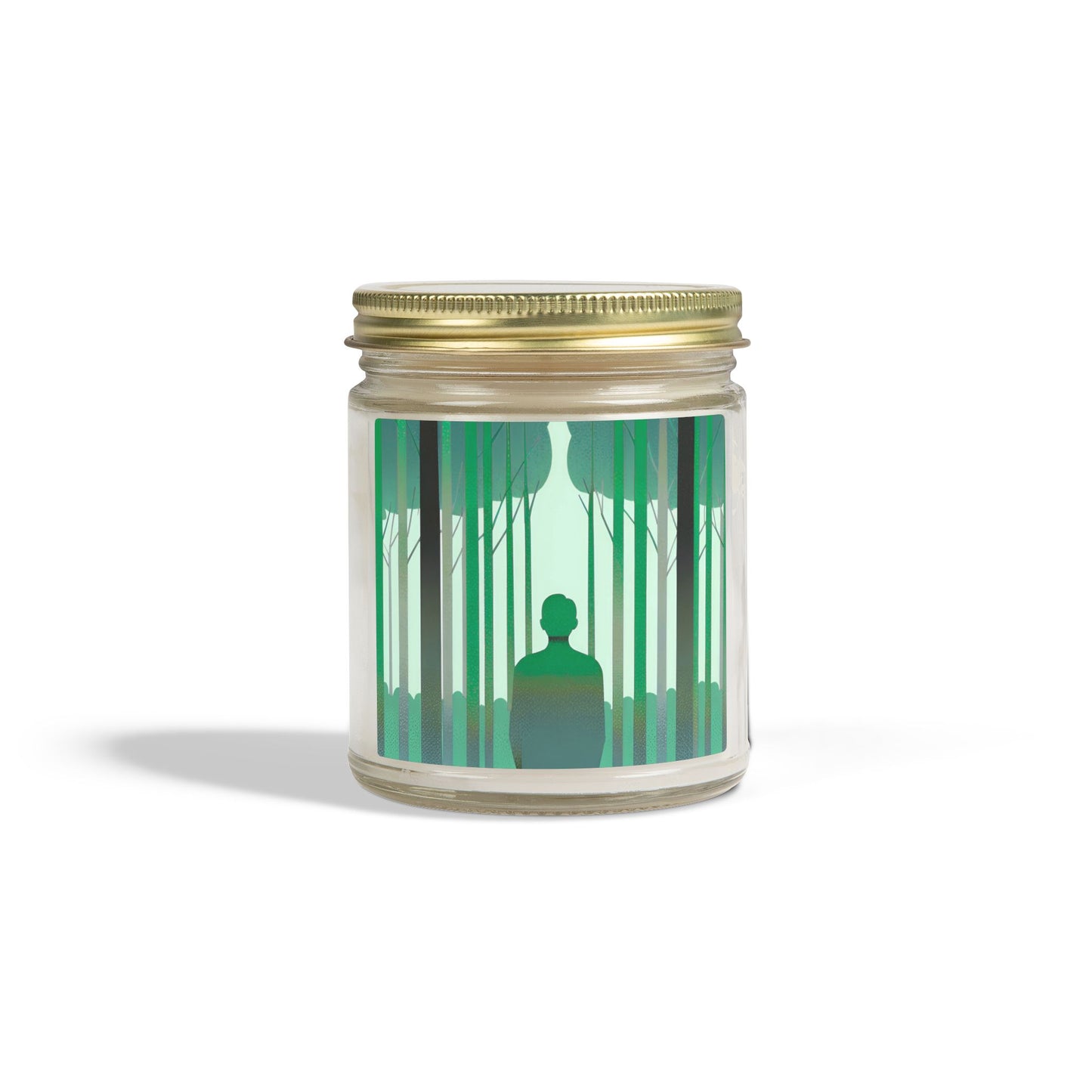Forest of Mindfulness Scented Candles, Coconut Apricot Wax (4oz, 9oz)