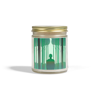 Forest of Mindfulness Scented Candles, Coconut Apricot Wax (4oz, 9oz)