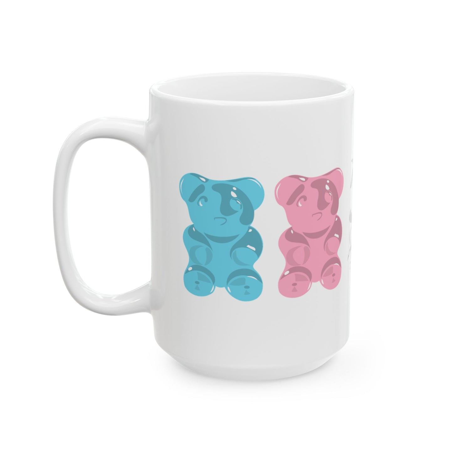 Trans Pride Gummy Bears Coffee Mug (11oz/15oz)