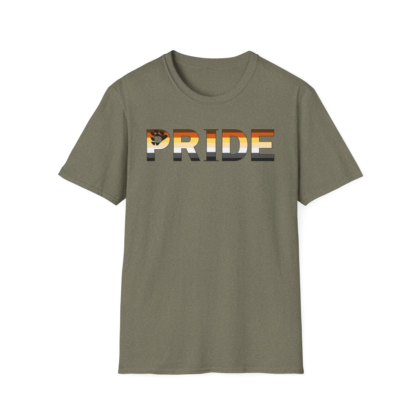 Bear PRIDE Unisex Softstyle T-Shirt