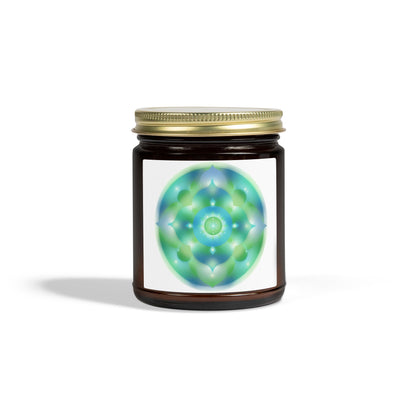 Dreamy Mandala Scented Candles, Coconut Apricot Wax (4oz, 9oz)