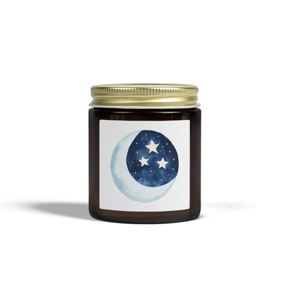Cosmic Comforts Scented Candles, Coconut Apricot Wax (4oz, 9oz)