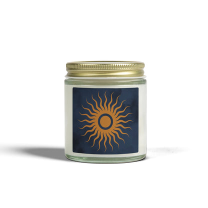 Cosmic Comforts Scented Candles, Coconut Apricot Wax (4oz, 9oz)