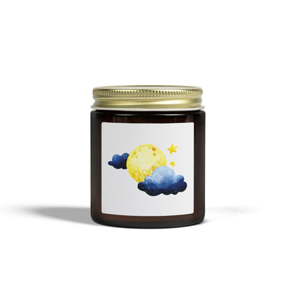 Cosmic Comforts Scented Candles, Coconut Apricot Wax (4oz, 9oz)