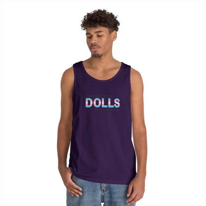 Protect the Dolls Including the Kens Unisex Heavy Cotton Tank Top