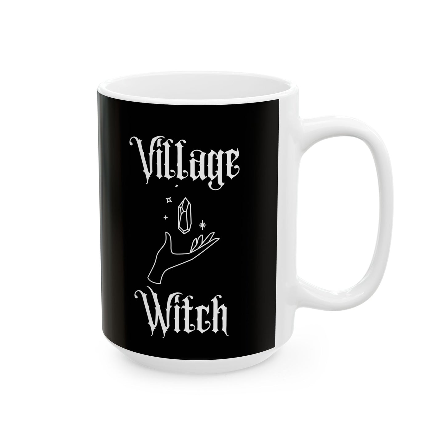 Village Witch Ceramic Mug, (11oz, 15oz)
