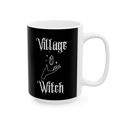 Village Witch Ceramic Mug, (11oz, 15oz)