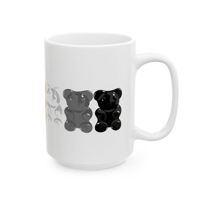 Bear Pride Gummy Bears Coffee Mug (11oz/15oz)